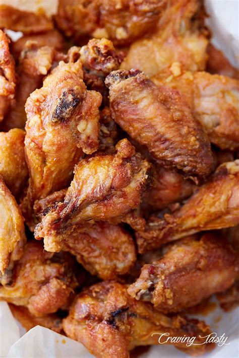 Extra Crispy Baked Chicken Wings - Craving Tasty