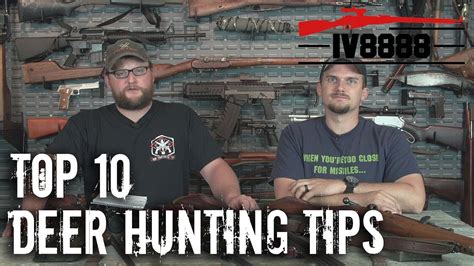 Top 10 Deer Hunting Tips - YouTube