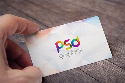 Free Business Card Mockup PSD – Download PSD