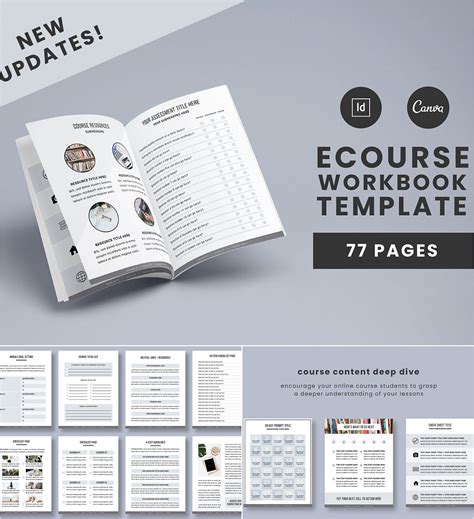 Workbook Design Template