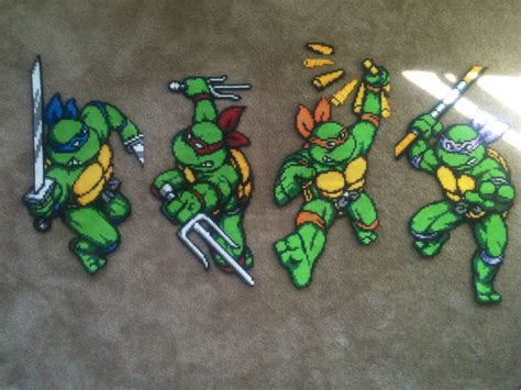 Ninja Turtle Melty Beads - BEAD SKIN BRIGHT