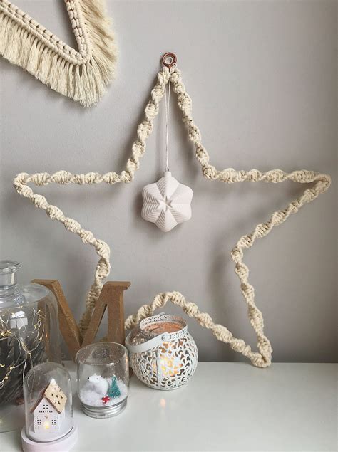 Macrame Christmas Stars | Christmas star, Macrame patterns, Macrame design