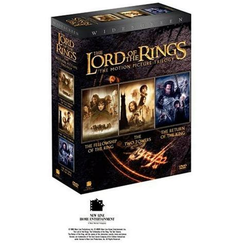 The Lord of the Rings: Motion Picture Trilogy (Widescreen, DVD, 6-Disc ...