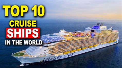 Top 10 Most Expensive Cruise Ships in the World 2023 | Awesome Top 10 ...