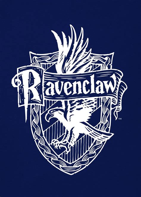 'Ravenclaw Crest' Poster, picture, metal print, paint by Wizarding ...