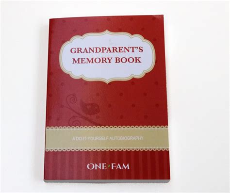 Grandparent's Memory Book | Etsy