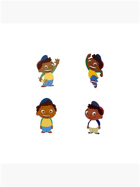 "Great Little Einsteins 2005 cute characters Pack" Poster for Sale by ...