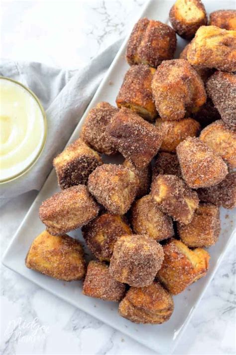 Auntie Anne's CopyCat Cinnamon Sugar Pretzel Bites • MidgetMomma