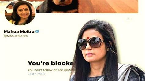 Mahua Moitra blocking Twitter users calling her 'Mahua Lars Brorson ...