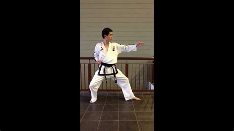 Traditional TAEKWON-DO - Knife-Hand Strike - YouTube