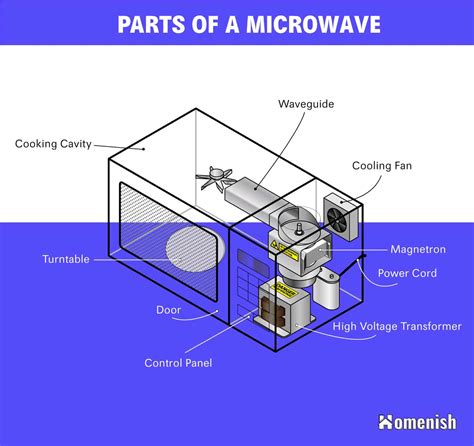 The Main Parts of a Microwave (with Diagram) - Homenish