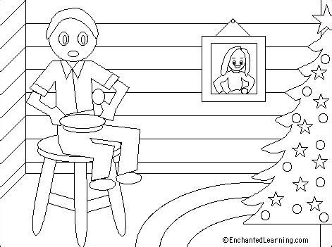 Little Jack Horner Printout - EnchantedLearning.com