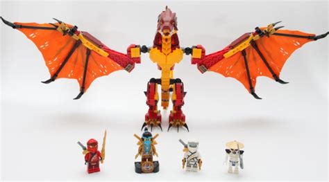 LEGO NINJAGO Legacy 71753 Fire Dragon Attack full review