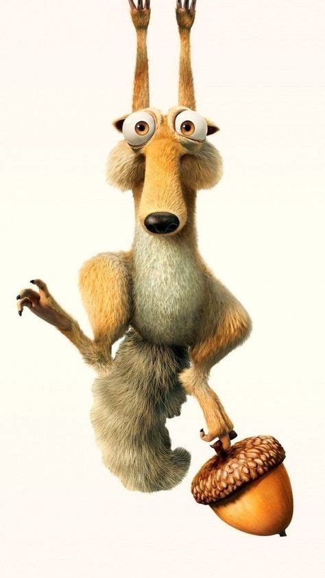 Ice Age - Scrat iPhone 6 Wallpaper | Cartoon wallpaper, Funny ...