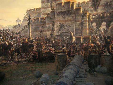 The Siege of Constantinople, 1453 | Fall of constantinople, History ...