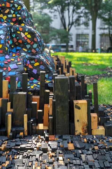 Madison Square Park 2019 art installation by Leonardo Drew opens