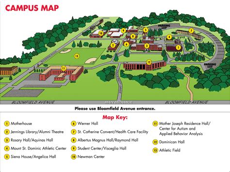 Campus Map – Caldwell University