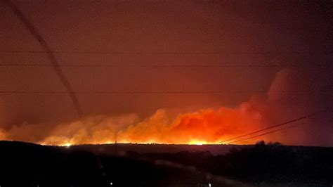 24 new wildfires burn in north Texas as heat continues - ABC News