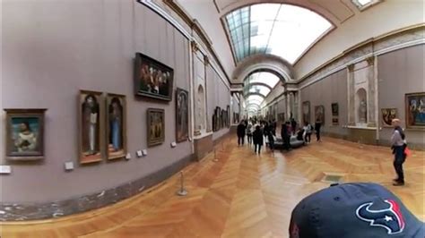 Louvre Museum VR 360 View - Denon Wing - Paris, France - LG 360 Camera ...