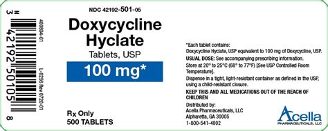 What Is The Difference Between Doxycycline Hyclate Tablets And Capsules ...