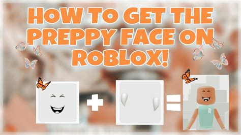 🍁 HOW TO GET THE “PREPPY” FACE ON ROBLOX! 🍁 / Roblox / preppy face ...