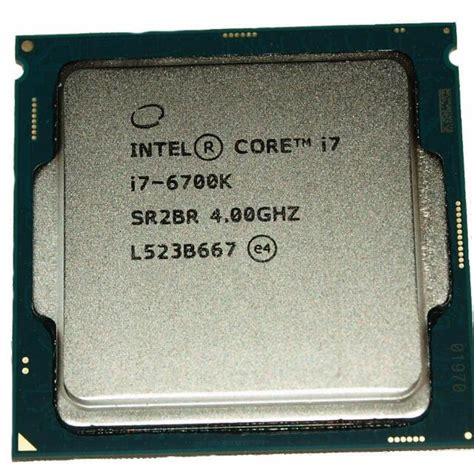 Intel® Core™ i7-6700K Processor, Computers & Tech, Parts & Accessories ...