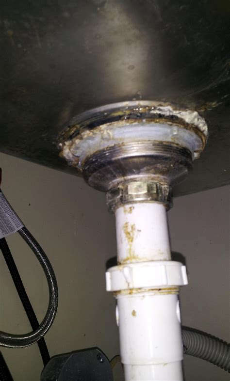 plumbing - How to fix this leaky sink drain? - Home Improvement Stack ...