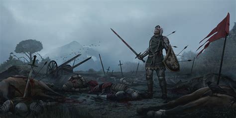 ArtStation - Lone Survivor, TJ Foo Medieval Drawings, Medieval Art ...