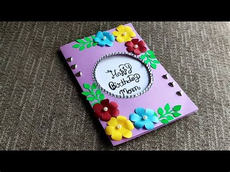 DIY - How to make Special Birthday Card | Beautiful Handmade Birthday ...