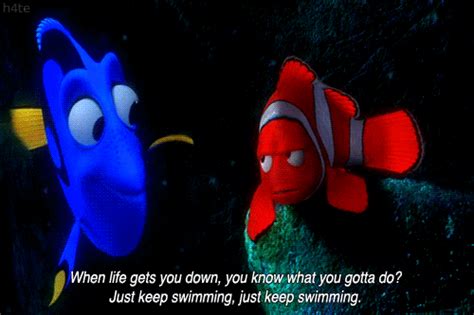 Just Keep Swimming Finding Nemo GIF - Find & Share on GIPHY