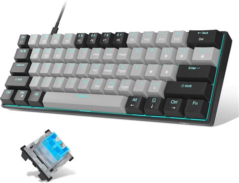 Buy 60% Mechanical Keyboard,MageGee Gaming Keyboard with Blue Switches ...