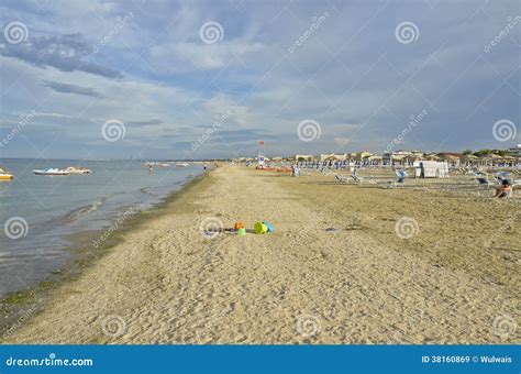 Beach in Cervia 5 stock image. Image of bathroom, adriatic - 38160869