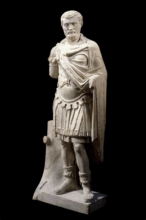 Statue of Septimius Severus. London, British Museum.