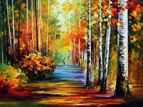 Leonid Afremov Paintings Reflect Romantic Memories