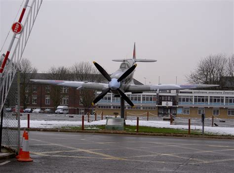 Spitfire at RAF Uxbridge © Rob Emms cc-by-sa/2.0 :: Geograph Britain ...