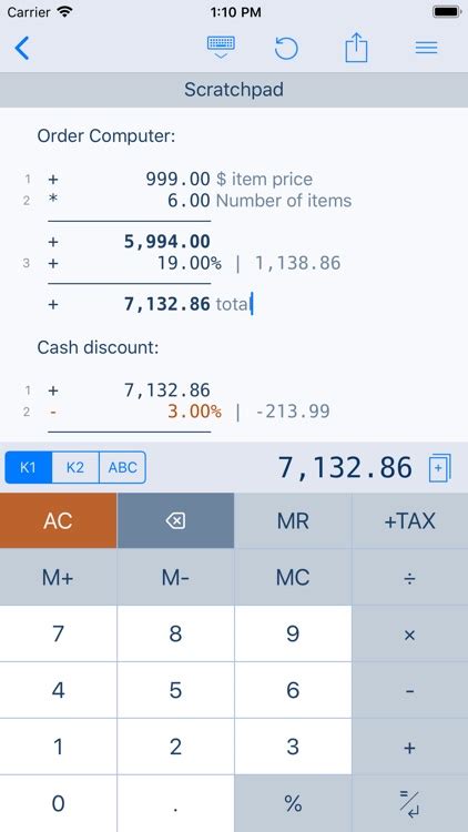 CalcTape Paper Tape Calculator by schoettler Software GmbH