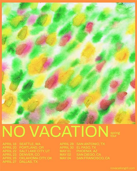 Shows — No Vacation