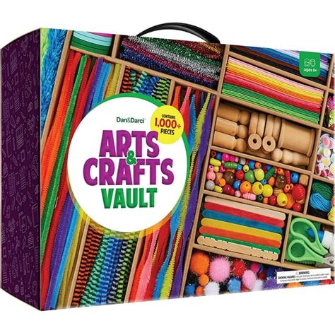 Arts and Crafts Vault 1000 Plus Piece Craft Kit Library in a Box for ...