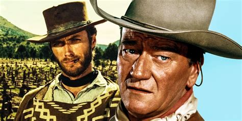 Why John Wayne Turned Down Starring In A Western With Clint Eastwood