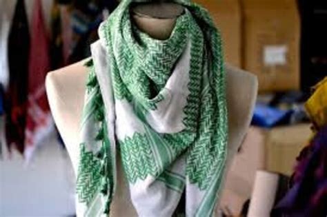 Shemagh Keffiyeh Arab Scarf Palestine Multi-colors Palestinian Green ...