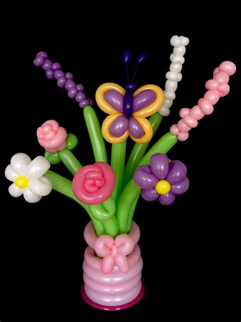 Flower Balloon Bouquet | balloon bouquets | Pinterest | Flower balloons ...