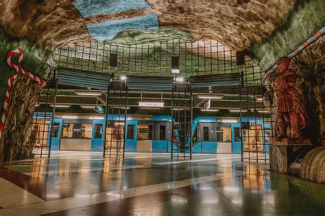 Stockholm Metro Art: 8 Best Metro Stations To Visit - Hand Luggage Only ...