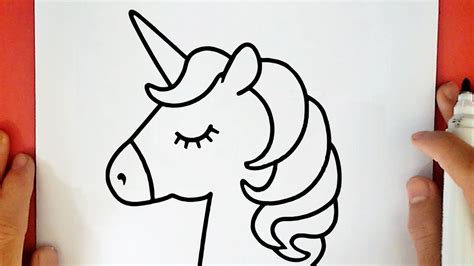 Kawaii Facil Bonito Dibujos De Unicornios Imagen Para Colorear | Images ...