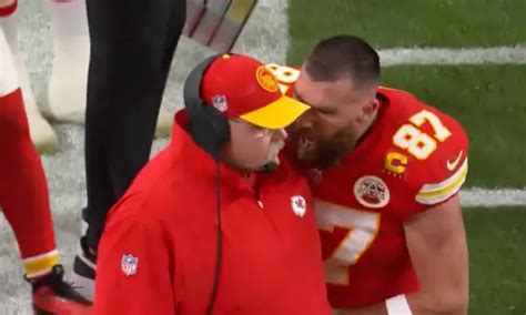 Nous savons maintenant les paroles de Travis Kelce à Andy Reid