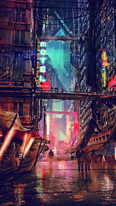 Mobile Legends 4k Ultra Hd Wallpaper Sci-fi Cyberpunk City 4k Ultra Hd ...