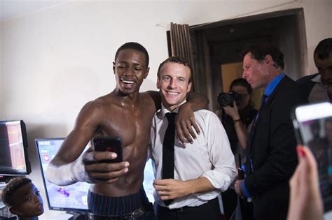 Macron’s selfie gets the middle finger – POLITICO