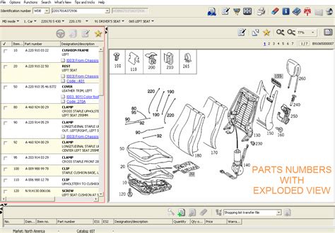 Mercedes Benz Parts Catalog Diagram