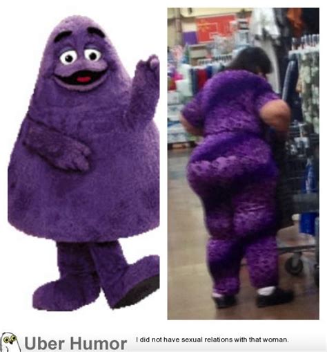 Ran into Grimace at Walmart today | Funny Pictures, Quotes, Pics ...