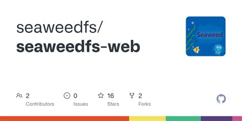GitHub - seaweedfs/seaweedfs-web