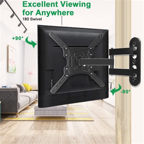 Swivel Full Motion TV Wall Mount | Fits 23-42 Inch TVs ...